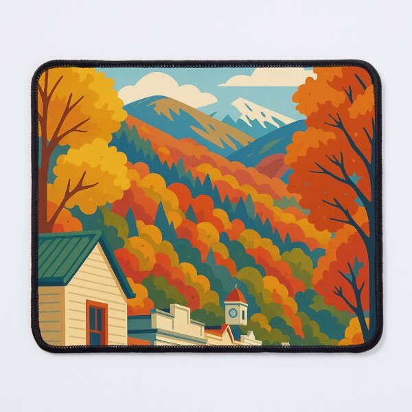 Item preview, Arrowtown Autumn – Historic Gold Rush Town designed and sold by Aryabek.