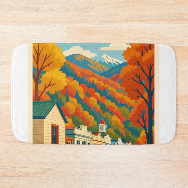 Item preview, Arrowtown Autumn – Historic Gold Rush Town designed and sold by Aryabek.