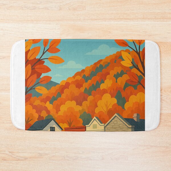 Item preview, Arrowtown Village Street – Autumn in Otago designed and sold by Aryabek.