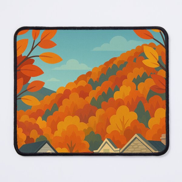 Item preview, Arrowtown Village Street – Autumn in Otago designed and sold by Aryabek.