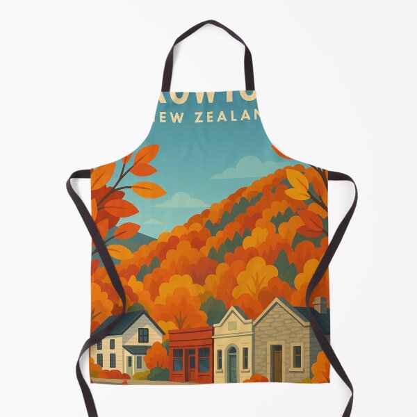 Item preview, Arrowtown Village Street – Autumn in Otago designed and sold by Aryabek.