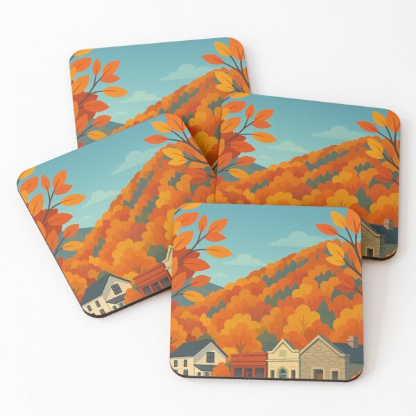 Item preview, Arrowtown Village Street – Autumn in Otago designed and sold by Aryabek.
