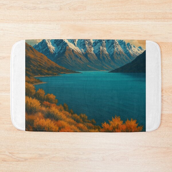 Item preview, The Remarkables – Lake Wakatipu Panorama designed and sold by Aryabek.