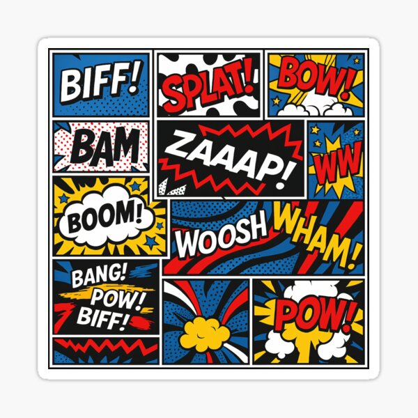 Item preview, Comic Blast designed and sold by Kaleidoscope Print.