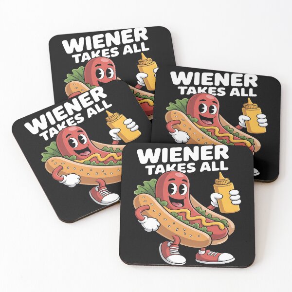 Item preview, Wiener takes it all - Just hot dog - Free hoty dog - Hot dog for me - Hot dog for everybody - Just hot dog designed and sold by JansenGS.
