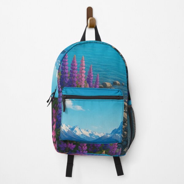 Item preview, Lake Tekapo – Church of the Good Shepherd and Lupins designed and sold by Aryabek.