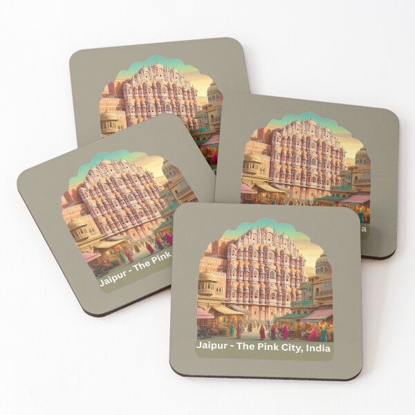 Item preview, Jaipur - The Pink City of India designed and sold by Myra365Art.