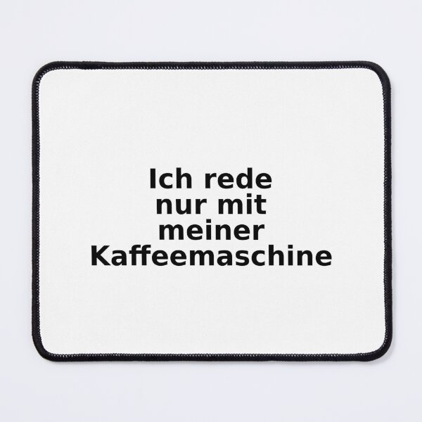 Item preview, I only talk to my coffee machine – Statement Shirt designed and sold by NikkiPrints.
