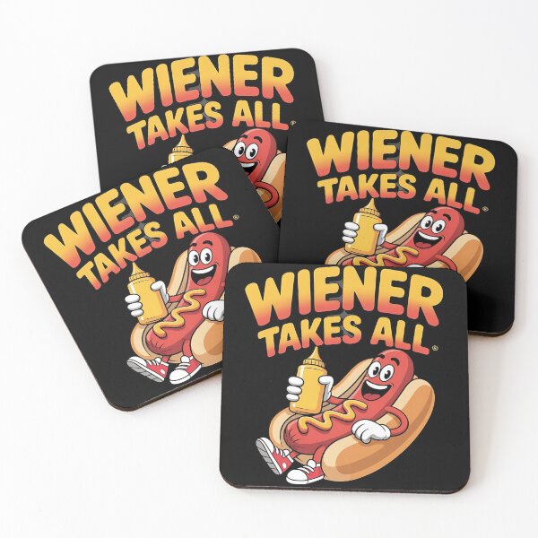 Item preview, Wiener takes it all - Hot dog heaven - Bun appetit - Hot dog dreams - Life is like a wiener designed and sold by JansenGS.