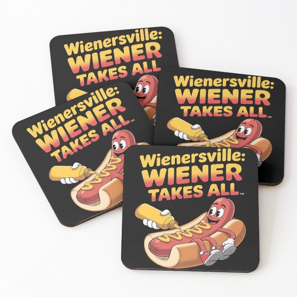 Item preview, Wiener takes it all - Enjoy hot dog - Hot dog what else - Think hot dog - Just do hot dog - Its hot dog time designed and sold by JansenGS.