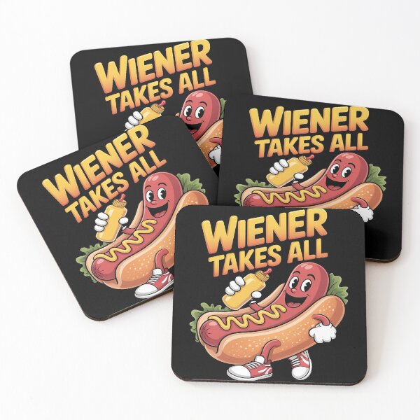 Item preview, Wiener takes it all - Enjoy hot dog - Hot dog what else - Think hot dog - Just do hot dog - Its hot dog time designed and sold by JansenGS.