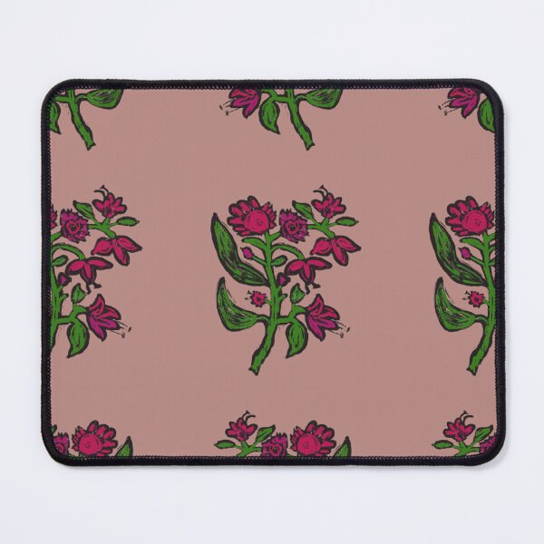 Artikelvorschau, Rustikal, Holzblock-Stil floral, auf erdigem Rosa entworfen und verkauft von ncxadair.