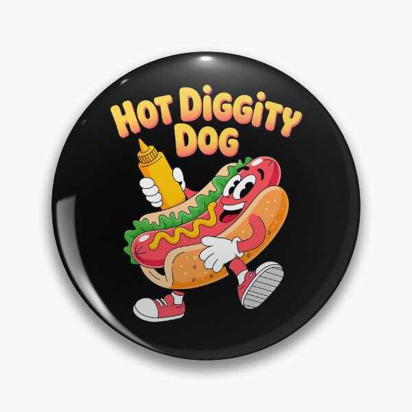 Item preview, Hot diggity dog - Hot dog heaven - Bun appetit - Hot dog dreams - Life is like a wiener designed and sold by JansenGS.