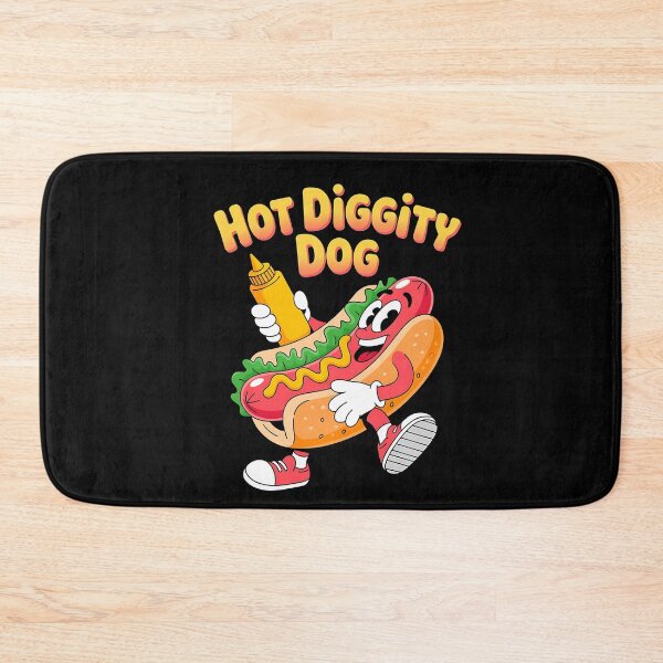 Item preview, Hot diggity dog - Hot dog heaven - Bun appetit - Hot dog dreams - Life is like a wiener designed and sold by JansenGS.