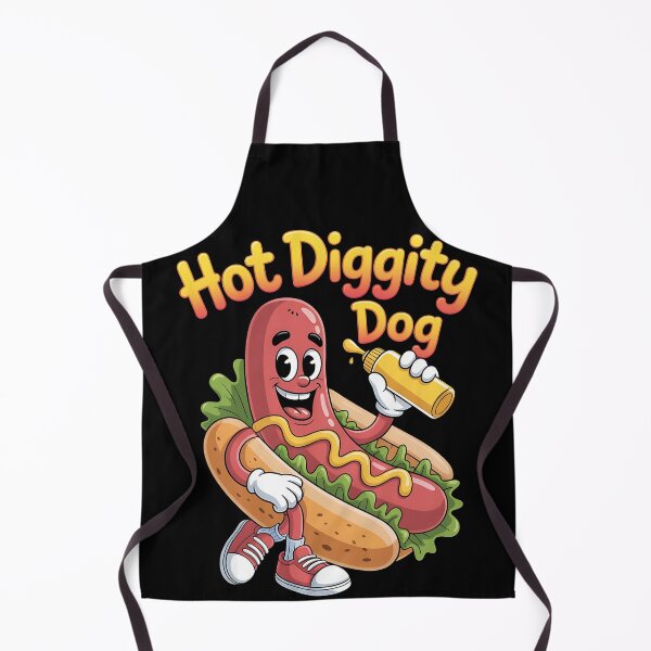Item preview, Hot diggity dog - Enjoy hot dog - Hot dog what else - Think hot dog - Just do hot dog - Its hot dog time designed and sold by JansenGS.