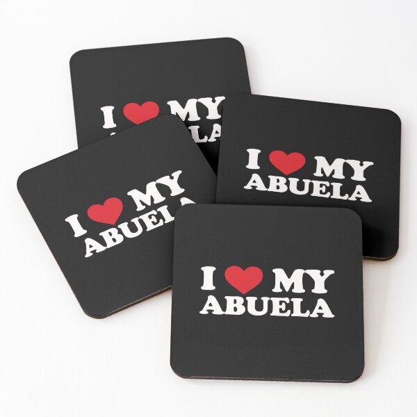 Item preview, I love my Abuela - Expressing Endless Love white design designed and sold by EmeraldeaArt.