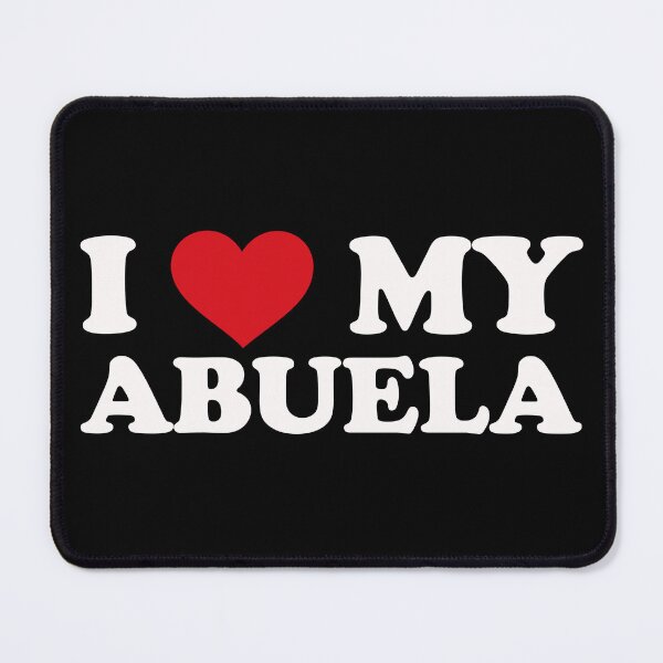 Artikelvorschau, Ich liebe meine Abuela – Ausdruck endloser Liebe, weißes Design entworfen und verkauft von EmeraldeaArt.