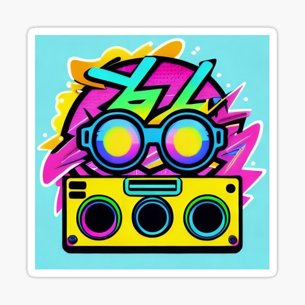 Item preview, Funky sticker designed and sold by Bakwaas.