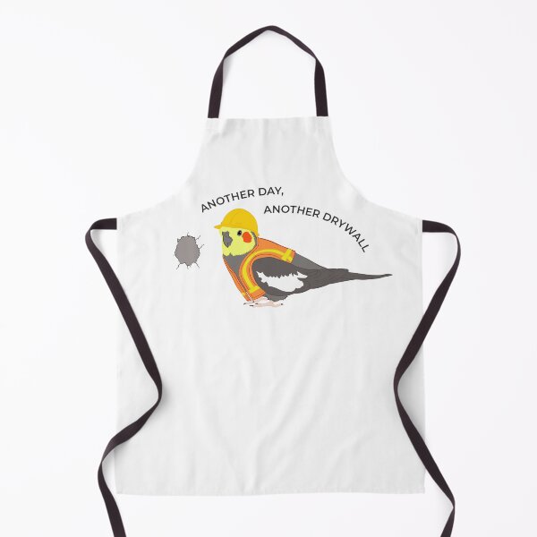 Item preview, Standard Grey Cockatiel – Funny DIY Drywall Bird Meme designed and sold by Birbosaurus.