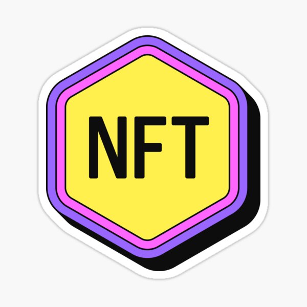 Item preview, Purple yellow NFT token, pop art designed and sold by artskill2k17.