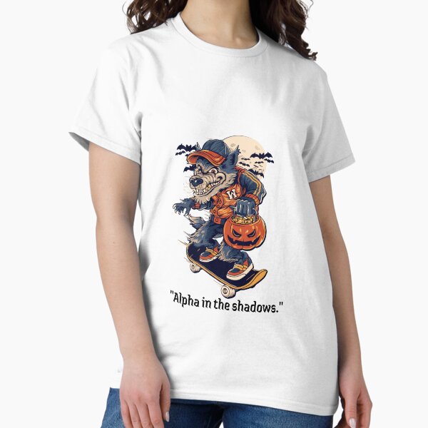 Item preview, "Skater Werewolf Halloween " designed and sold by TushaART.