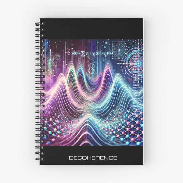 Item preview, An illustration of Quantum Decoherence. designed and sold by V-vstudio.