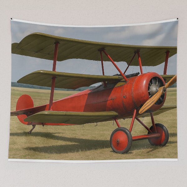 Item preview, Iconic Fokker Dr.I on Parade Ground designed and sold by Skyframe Aviation.