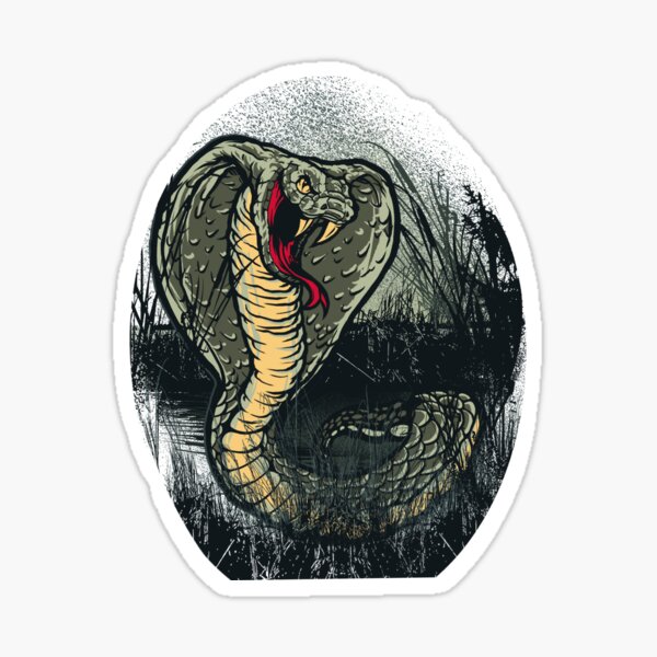 Item preview, Venomous Cobra Ready to Strike designed and sold by Abhay-Agnihotri.