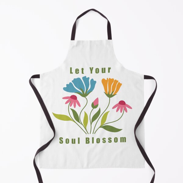 Item preview, Let Your Soul Blossom – Floral Aesthetic Motivational Quote designed and sold by Tulip Creators by This Definition.