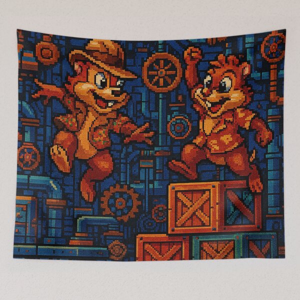 Item preview, Chip & Dale Dash designed and sold by Kaleidoscope Print.