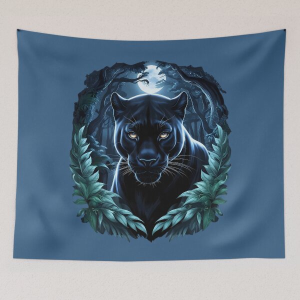 Item preview, Moonshadow Panther – Silent Spirit of the Jungle designed and sold by gardenfantasy.