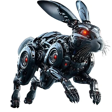 Artwork thumbnail, Mechanical Rabbit by Trexart-Shop