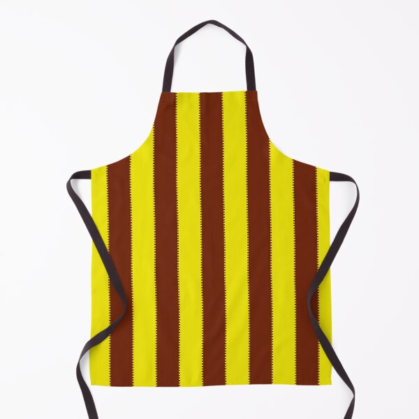 Item preview, Jagged Block Stripes – Citrus Yellow & Brown designed and sold by colorofmagic.