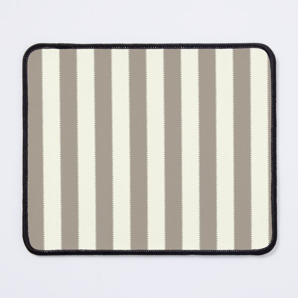 Item preview, Jagged Block Stripes – Ivory & Taupe designed and sold by colorofmagic.