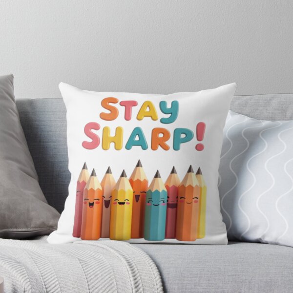 Item preview, Stay Sharp - Motivational Pencil Army Design for Students designed and sold by YaoArtCreations.