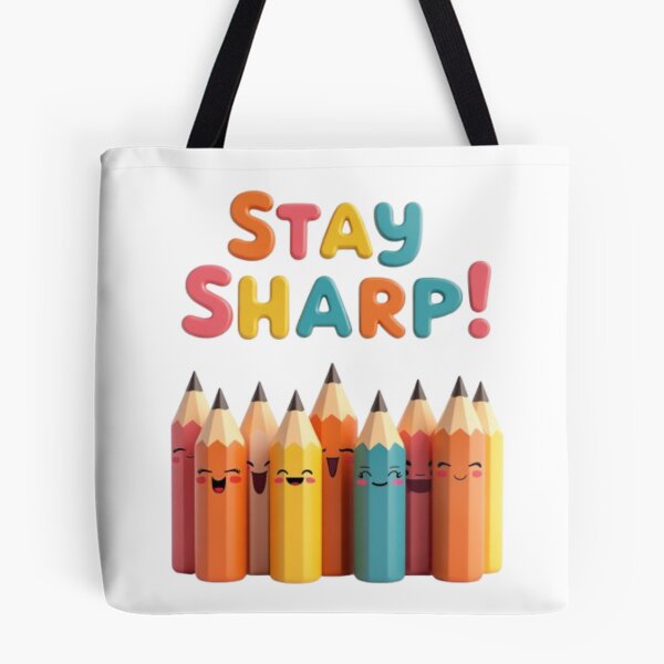 Item preview, Stay Sharp - Motivational Pencil Army Design for Students designed and sold by YaoArtCreations.