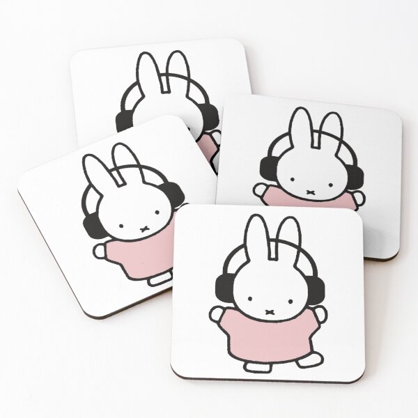 Item preview, Headphone rabbit! designed and sold by SillyStickerrs.