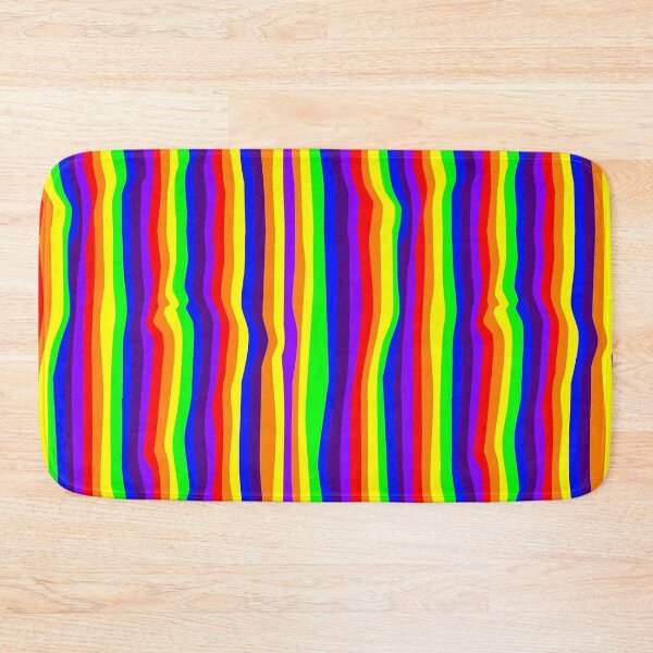 Item preview, Gently flowing rainbow stripes – Irregular & Vertical designed and sold by colorofmagic.