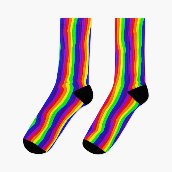 Item preview, Gently flowing rainbow stripes – Irregular & Vertical designed and sold by colorofmagic.