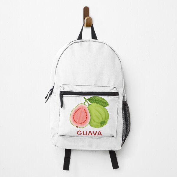 Item preview, Pink Guava Watercolor with Whole and Half Fruit designed and sold by ArtfulWeave.