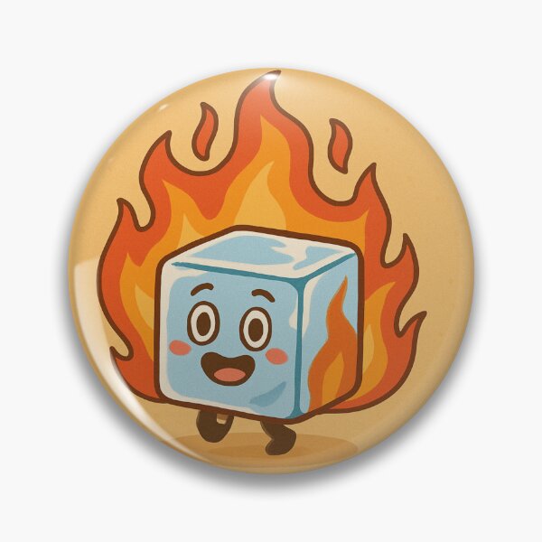 Item preview, An Ice Cube On Fire designed and sold by 2competent4life.