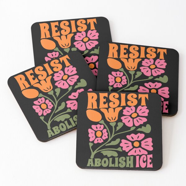 Item preview, Abolish ICE Subtle Protest Resist Support Immigrants Refugee designed and sold by SteveAllentc.