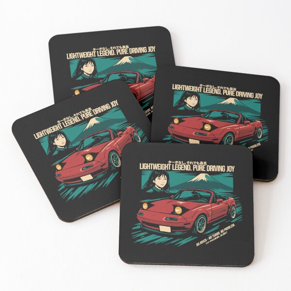 Item preview, Mazda MX-5 NA Vector – JDM Roadster with Pop-Up Charm designed and sold by TrilogyMerch.