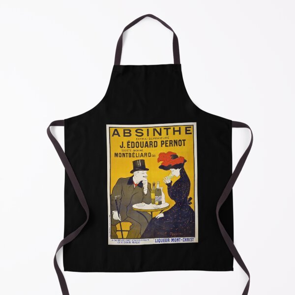 Item preview, Absinthe Edouard Pernot Poster | Cappiello Vintage French Art | 1903 Cafe Scene Print | Art Nouveau Wall Decor designed and sold by artofuniverse.