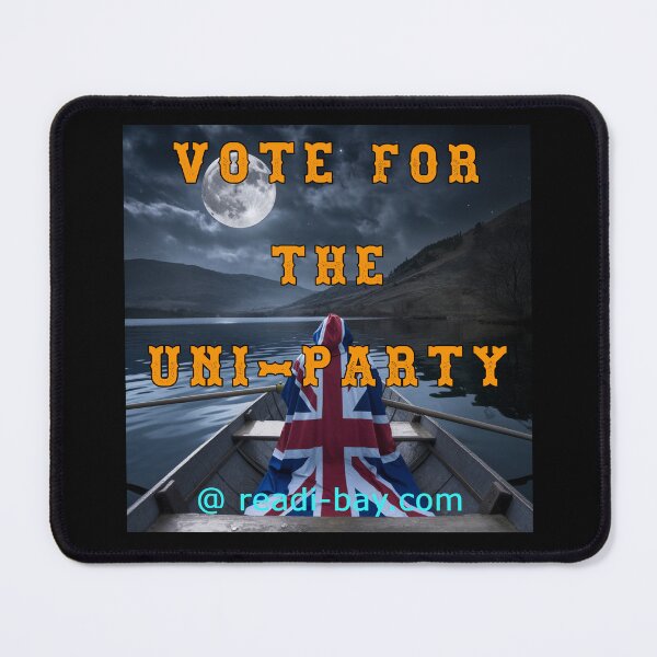Item preview, Vote For The Uni-Party UK-GB 2 designed and sold by alien almanac.