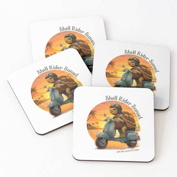 Item preview, Shell Rider Sunset designed and sold by HexOne.