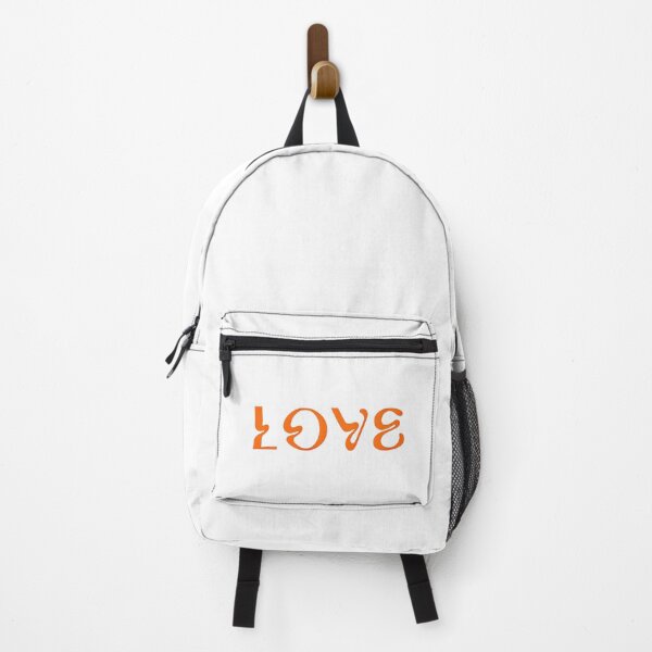 Item preview, Retro Orange LOVE Typographic Art designed and sold by ArtfulWeave.