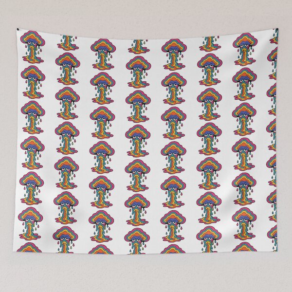 Item preview, Mood Boom – Surreal color explosion with face designed and sold by UltimateShadow.