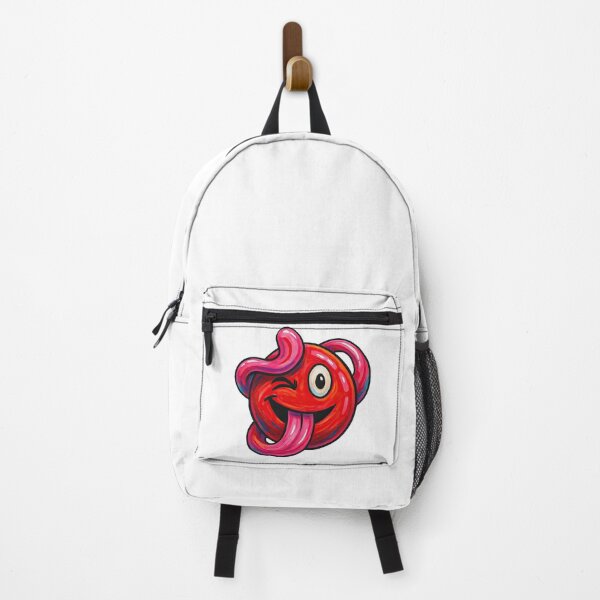 Item preview, Playful Red Emoji with Twisted Tongue Art designed and sold by ArtfulWeave.