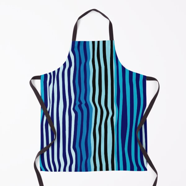 Item preview, Softly flowing stripes in dark blue tones – Irregular & Vertical designed and sold by colorofmagic.